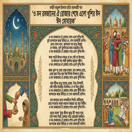 ও মন রমজানের ঐ রোজার শেষে ইসলামি  গানের অনন্য ইতিহাস